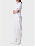 CK D COL Pantaloni tuta joggers con logo french terry TOFU