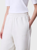 CK D COL Pantaloni tuta joggers con logo french terry TOFU