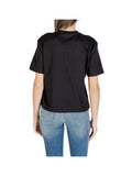 CK J D PRE T-shirt boxy fit logo nero