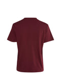 CK J D PRE T-shirt classic fit logo BORDEAUX