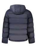 CK J U COL Piumino imbottito nylon monogram blu
