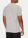 CK J U PRE T-shirt badge 30s jersey grigio