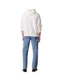 CK J U PRE Felpa cappuccio premium terry monogram TOFU