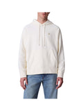 CK J U PRE Felpa cappuccio premium terry monogram TOFU