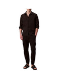 CK J U PRE Pantaloni jogger con elastico skinny nero
