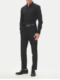 CK U PRE Camicia extra slim essential popeline nero