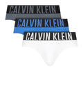 CK U.WEAR U Slip fascia alta logo Calcin klein hip brief pacco da 3 multicolor