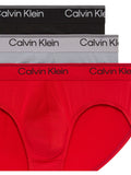 CK U.WEAR U Slip pacco da 3 con elastico logo Calvin klein multicolor