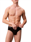 CK U.WEAR U Slip pacco da 3 con elastico logato nero NERO/B.CO