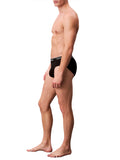 CK U.WEAR U Slip pacco da 3 con elastico logato nero NERO/B.CO