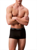CK U.WEAR U Boxer low rise pacco da 3 NERO/B.CO