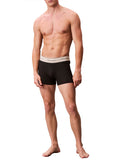 CK U.WEAR U Boxer trunk pacco da 3 NERO/B.CO