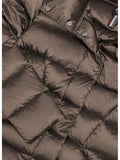 COLMAR OR. D Giubbotto lungo trapuntato collo alto BRONZO