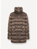 COLMAR OR. D Giubbotto lungo trapuntato collo alto BRONZO