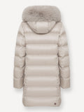 COLMAR OR. D Piumino lungo con pelliccia beige