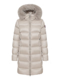 COLMAR OR. D Piumino lungo con pelliccia beige