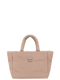 COLMAR OR. D Borsa puffy in nylon imbottito beige