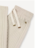 COLMAR OR. D Pantaloni con trama intrecciata beige