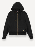 COLMAR OR. D Felpa full zip con trecce nero