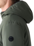 COLMAR OR. U Giubbotto con cappuccio in tessuto tecnico VERDE MILITARE