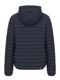 COLMAR OR. U Piumino trapuntato con cappuccio blu