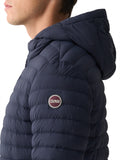 COLMAR OR. U Piumino trapuntato con cappuccio blu
