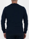 COLMAR OR. U Maglioncino girocollo pullover in misto kashmire blu