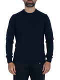 Maglioncino girocollo pullover in misto kashmire