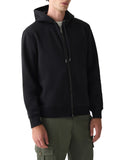 COLMAR OR. U Felpa zip e cappuccio con logo sul braccio nero