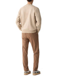 COLMAR OR. U Felpa girocollo basic con logo sul braccio beige