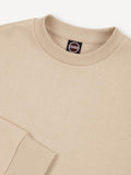 COLMAR OR. U Felpa girocollo basic con logo sul braccio beige