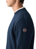 COLMAR OR. U Felpa girocollo basic con logo sul braccio blu