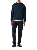 COLMAR OR. U Felpa girocollo basic con logo sul braccio blu