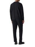 COLMAR OR. U Felpa girocollo basic con logo sul braccio nero