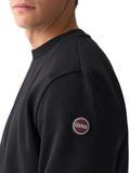 COLMAR OR. U Felpa girocollo basic con logo sul braccio nero