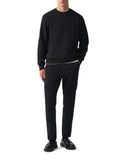 COLMAR OR. U Felpa girocollo basic con logo sul braccio nero
