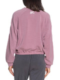 EA7 D Maglia girocollo con profilo contrasto ROSA SCURO