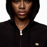 EA7 D Tuta 2 pezzi con giacca zip e cappuccio con logo EA7 nero