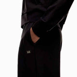 EA7 D Tuta 2 pezzi con giacca zip e cappuccio con logo EA7 nero