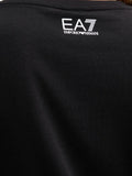 EA7 D T-shirt manica lunga logo nero