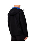 EA7 U Cappotto con interno in tessuto tecnico in contrasto nero