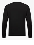 EA7 U T-shirt manica lunga maxi logo nero