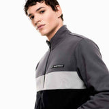 EA7 U Tuta 2 pezzi con logo colour block NERO/GRIGIO