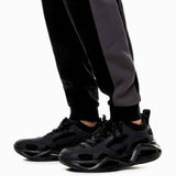 EA7 U Tuta 2 pezzi con logo colour block NERO/GRIGIO