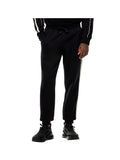 EA7 U Pantalone sportivo con banda laterale nero
