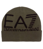 Cappello con risvolto e macrologo