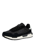 EA7 U Sneakers in pelle logo NERO/B.CO