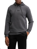 Felpa hoodie cappuccio piccolo logo