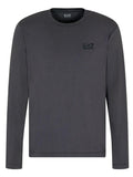 EA7 U T-shirt manica lunga asfalto