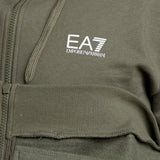 EA7 U Tuta due pezzi logo verde e nero VERDE/NERO